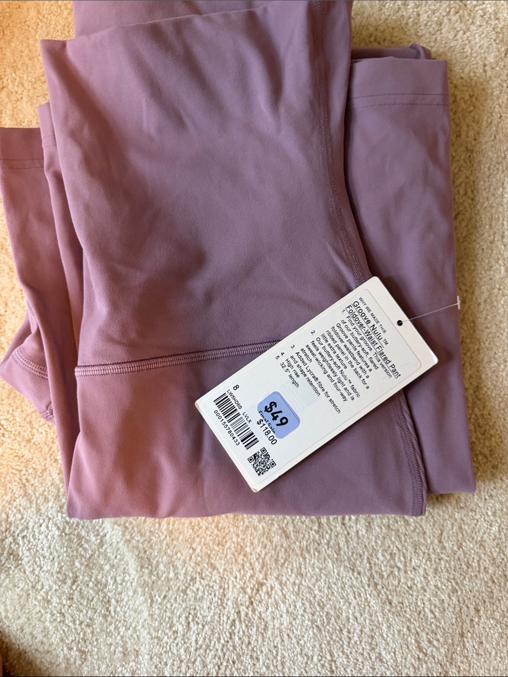 lululemon athletica Purple Leggings